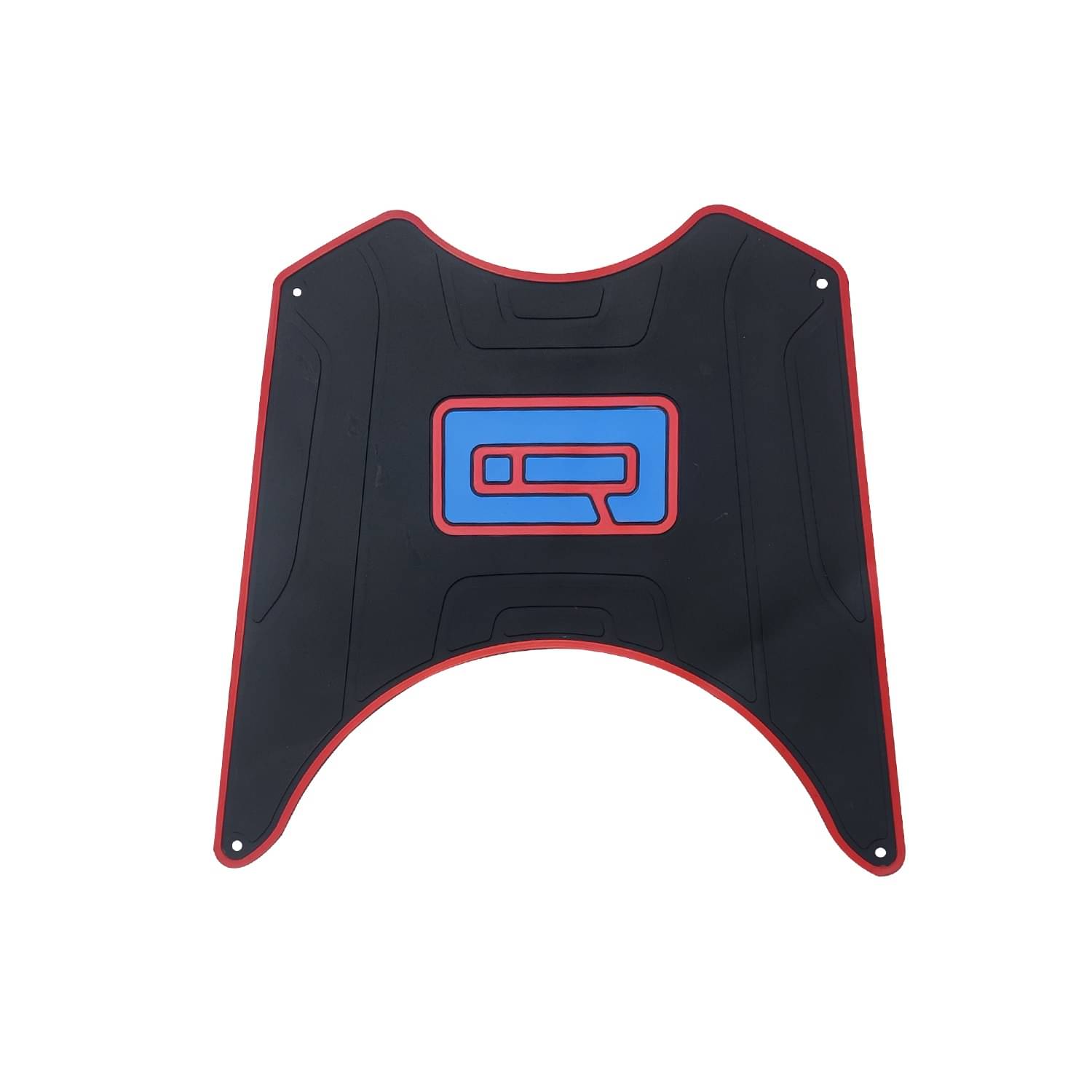 AUTOXYGEN Anti skid Scooter/Scooty Foot Mat Rubber Floor Mat Accessories for IQube (Black, Blue & Red) AUTOXYGEN Anti skid Scooter/Scooty Foot Mat Rubber Floor Mat Accessories for IQube (Black, Blue & Red)