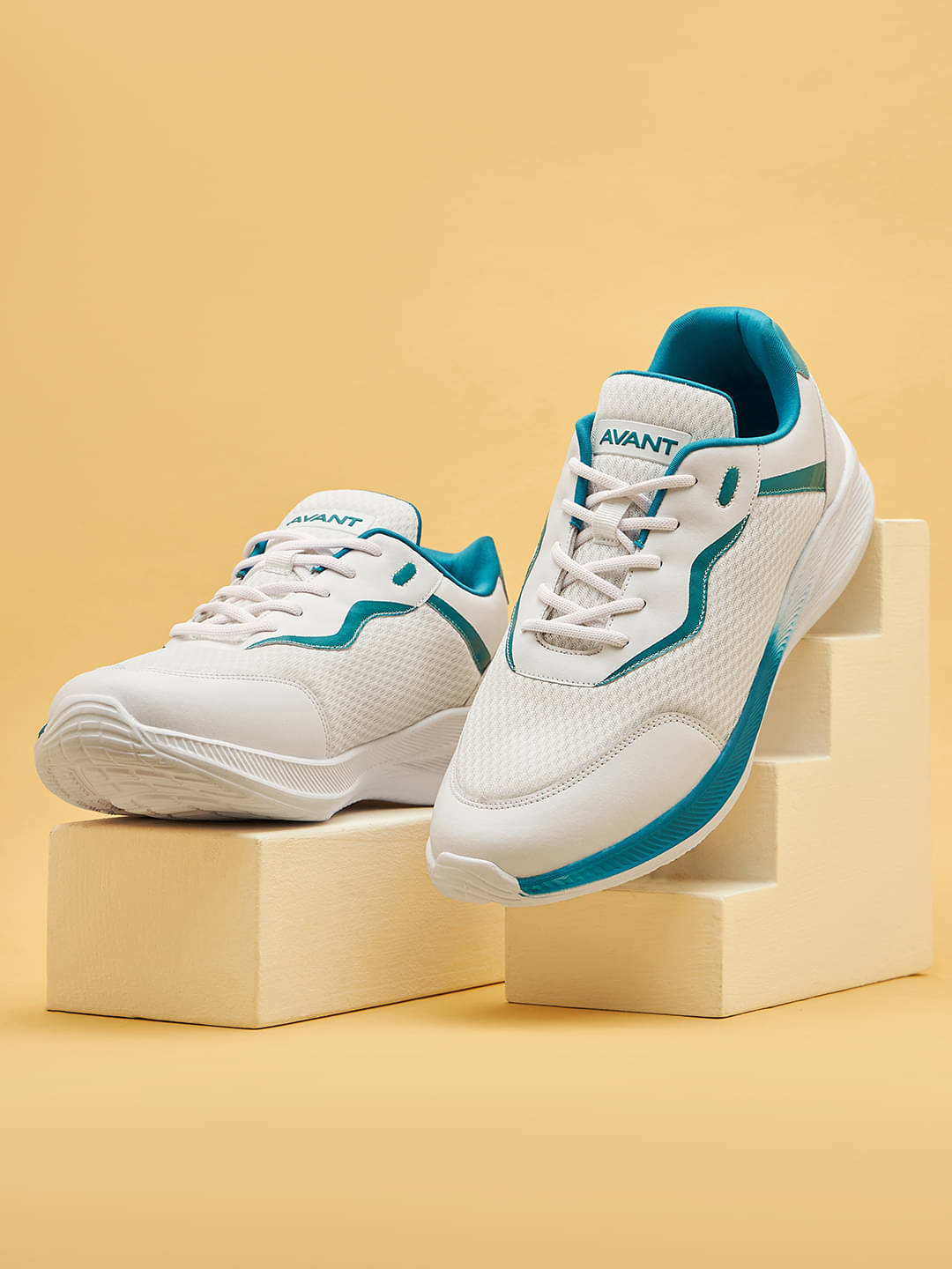 Avant Softride White Men's Sports Running Shoes Avant Softride White Men's Sports Running Shoes