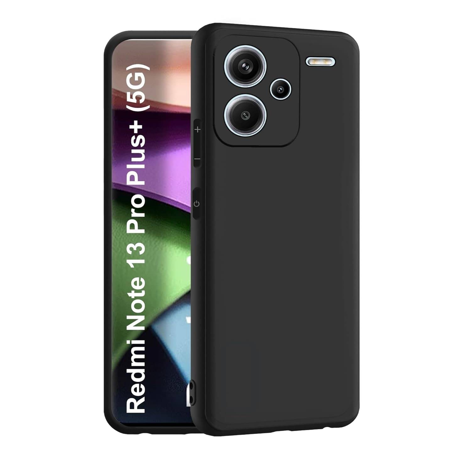     			Case Vault Covers Silicon Soft cases Compatible For Silicon Redmi Note 13 Pro Plus 5G ( Pack of 1 )