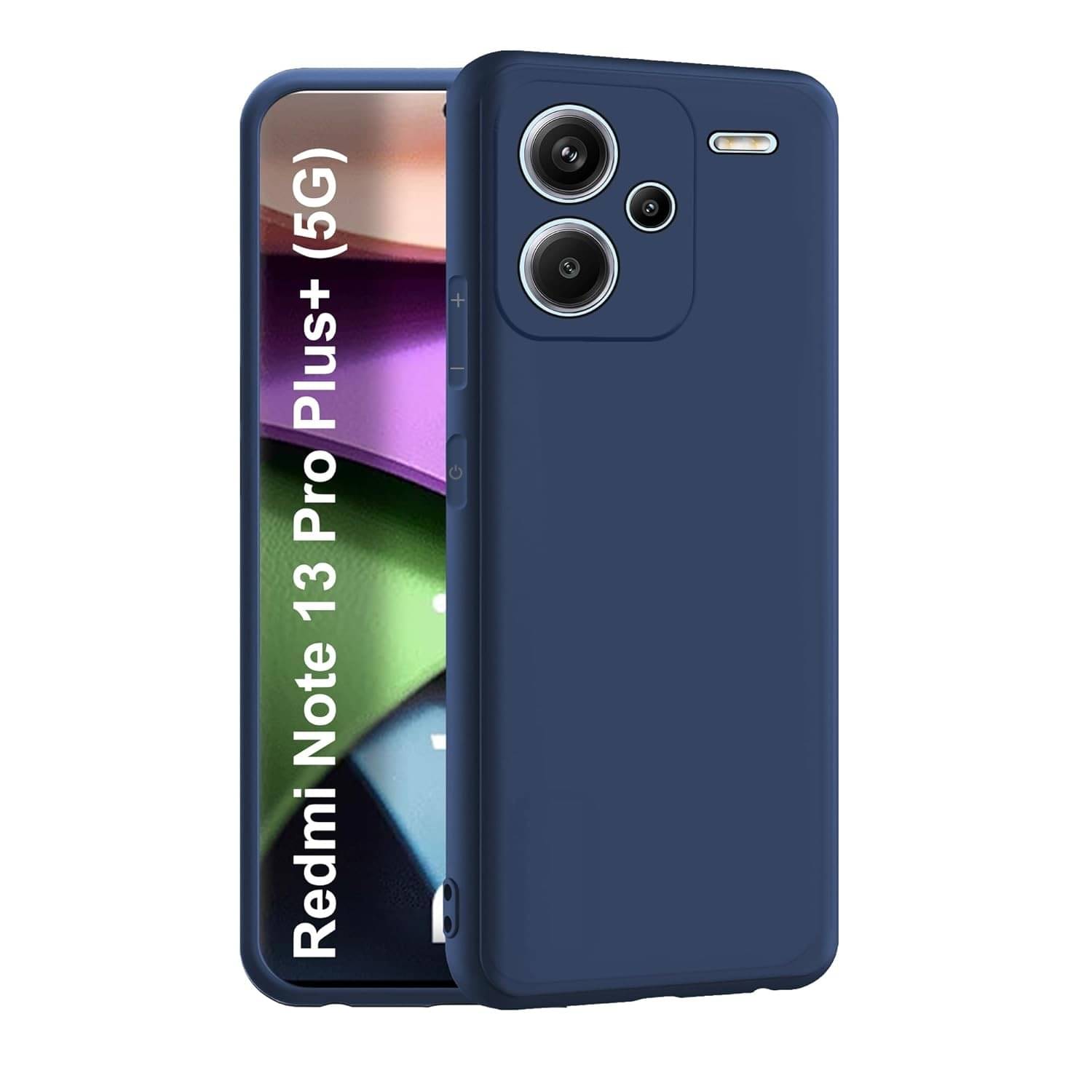     			Case Vault Covers Silicon Soft cases Compatible For Silicon Redmi Note 13 Pro Plus 5G ( Pack of 1 )