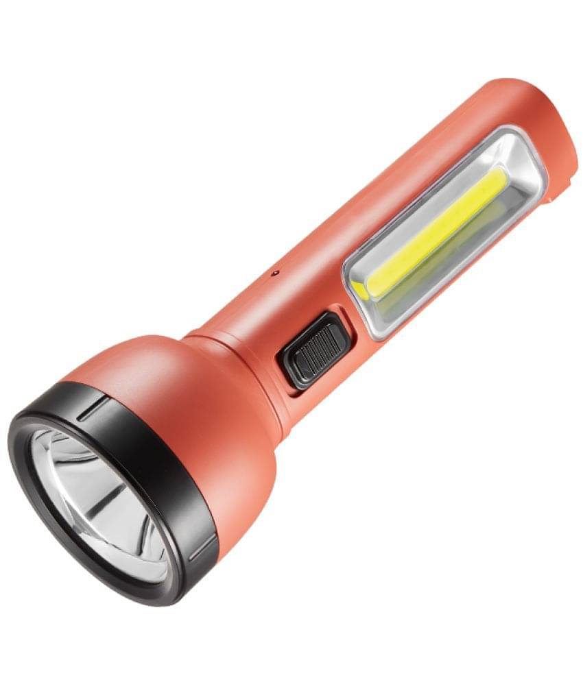     			DP - 1W Rechargeable Flashlight Torch ( Pack of 1 )