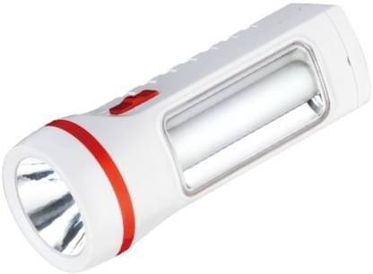     			DP - 1W Rechargeable Flashlight Torch ( Pack of 1 )