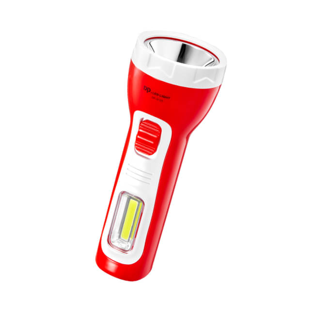     			DP - 2W Rechargeable Flashlight Torch ( Pack of 1 )