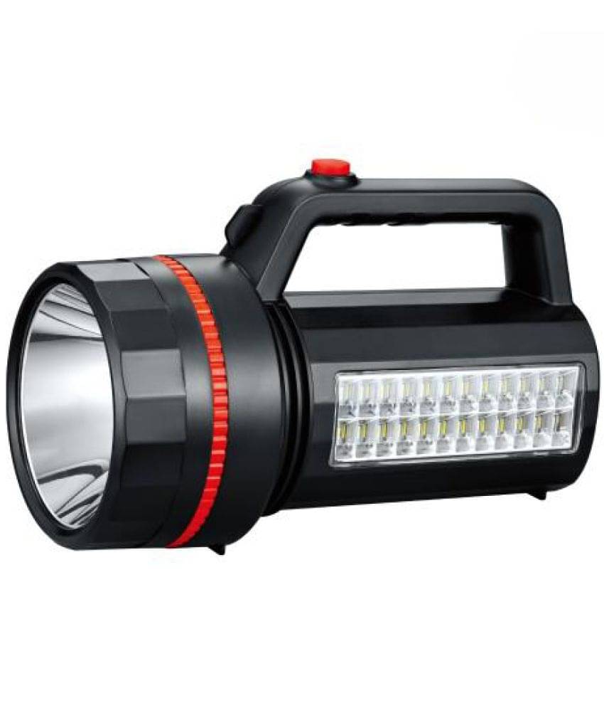    			DP - 4W Rechargeable Flashlight Torch ( Pack of 1 )