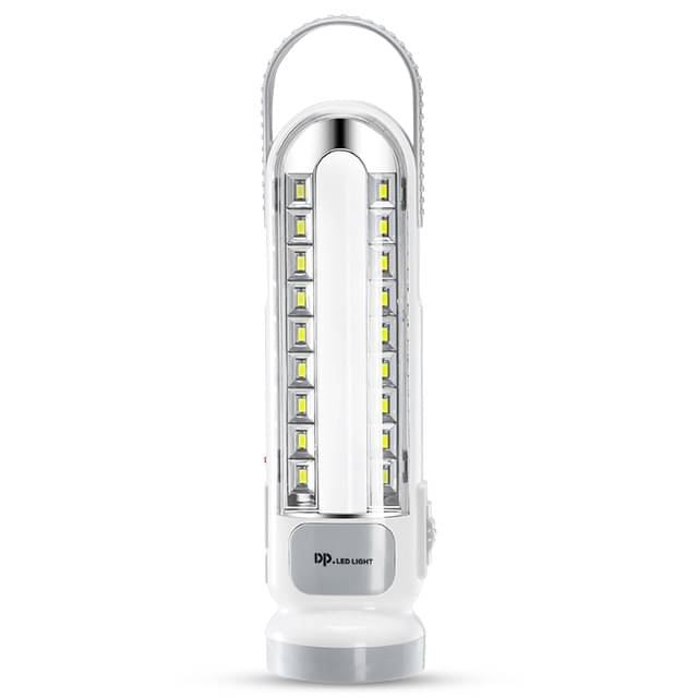     			DP - 6W Rechargeable Flashlight Torch ( Pack of 1 )