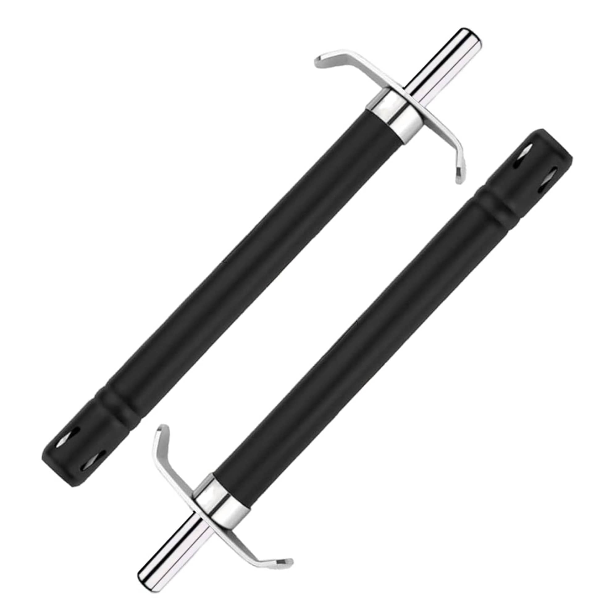 FIT4CHEF Black Stainless Steel Kitchen Gas Stove Lighter ( Pack of 2 )