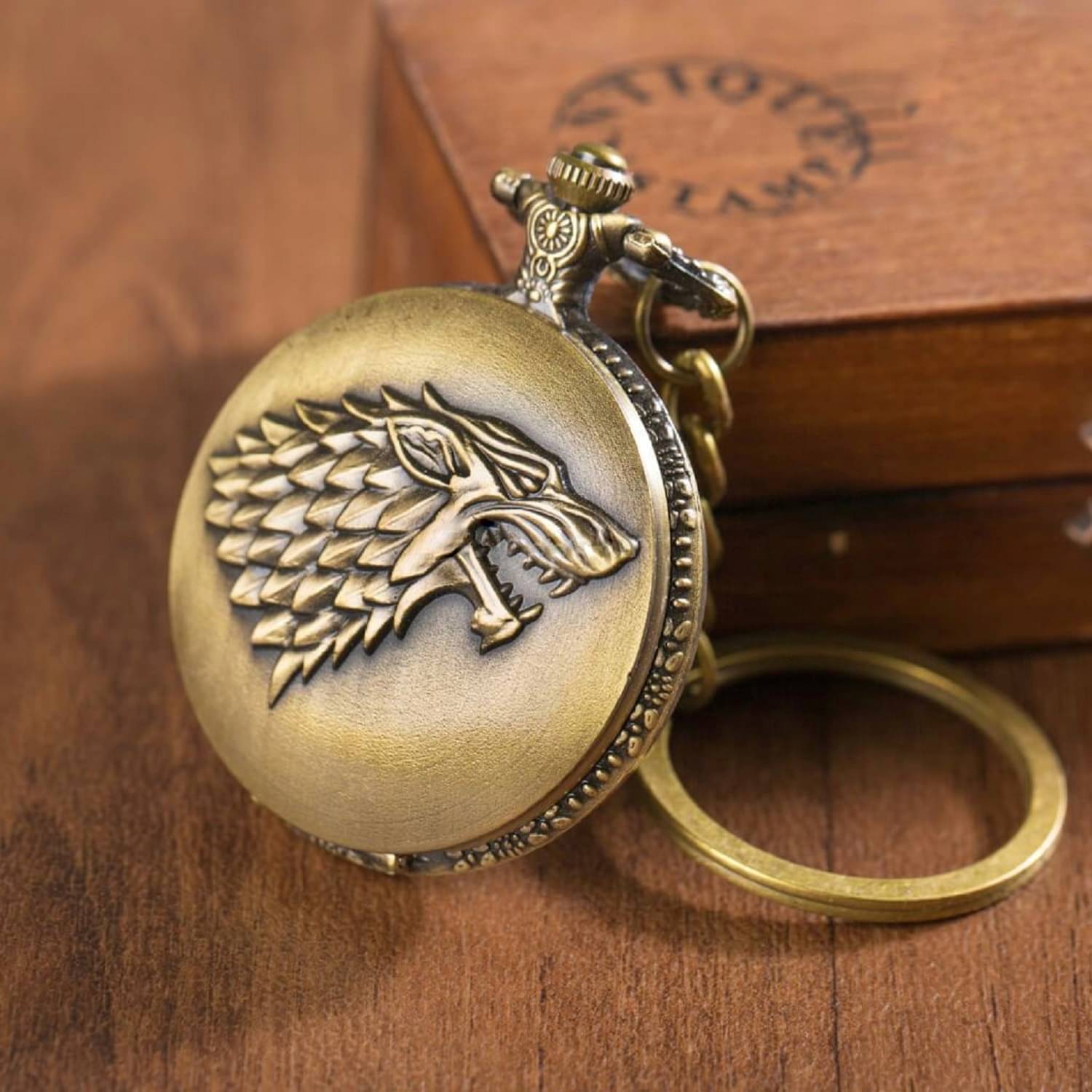 GT Gala Time Game of Thrones House of Stark Pocket Watch Bike Key Chain Key Ring Men Gift Key Chain GT Gala Time Game of Thrones House of Stark Pocket Watch Bike Key Chain Key Ring Men Gift Key Chain