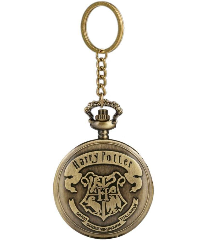     			Harry Potter Vintage Pocket-Watch Antique Style Metallic Keychain Best Gifting Boys Girls Fans Kids Bag Charm
