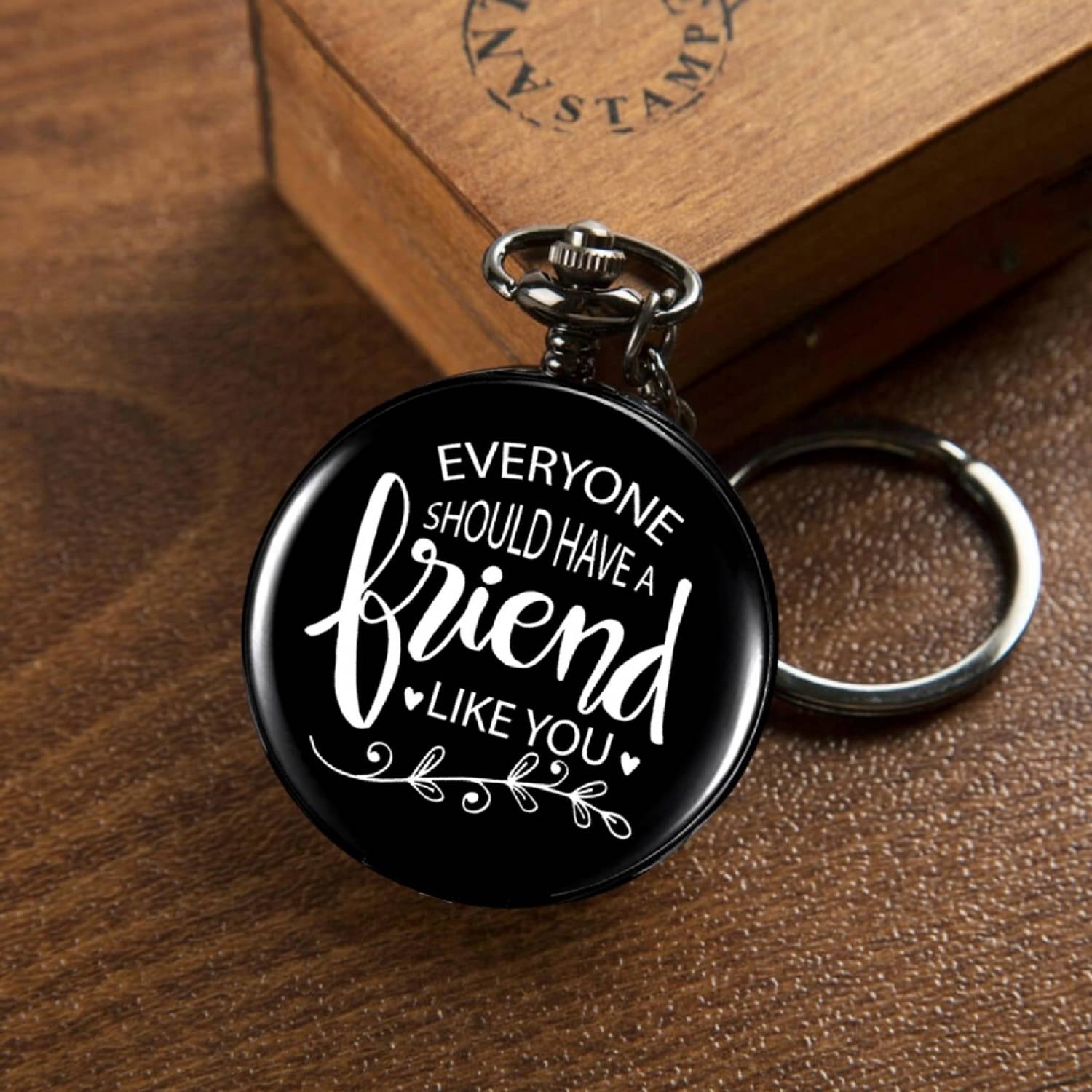 Everyone Should Have a Friend Like You Pocket Watch | Cute Gift for Kids Boys Girls | Stylish Keychain Charm Everyone Should Have a Friend Like You Pocket Watch | Cute Gift for Kids Boys Girls | Stylish Keychain Charm