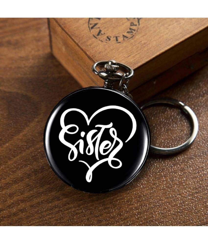     			GT Gala Time Rakshabandhan Special Gift Bro & Sister Message Pocket Watch Keychain