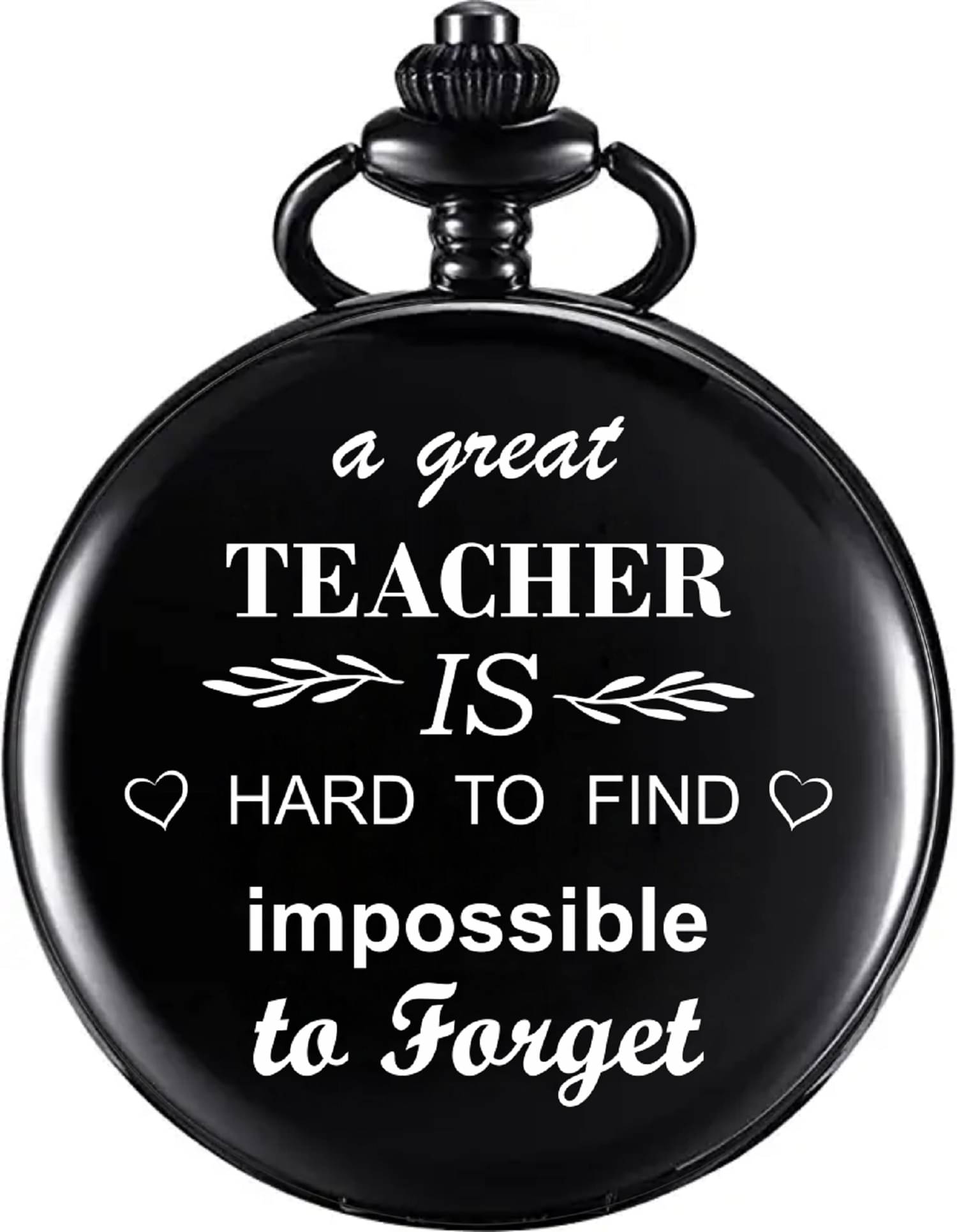 GT Gala Time Pocket Watch Creative Birthday Teacher's Day Gifts Great Teacher Engraved Key Chain     			GT Gala Time Pocket Watch Creative Birthday Teacher's Day Gifts Great Teacher Engraved Key Chain