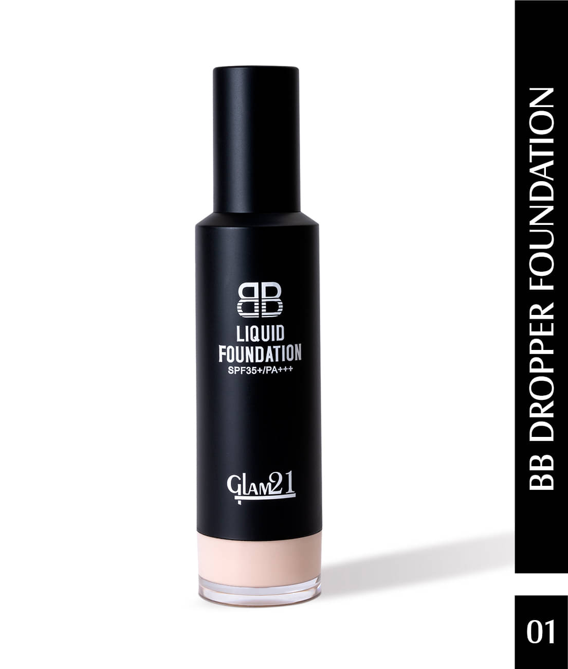     			Glam21 BB Dropper Foundation Protection from UV Rays 8-12hrs Stay with Matte Finish 50gm Shade-01