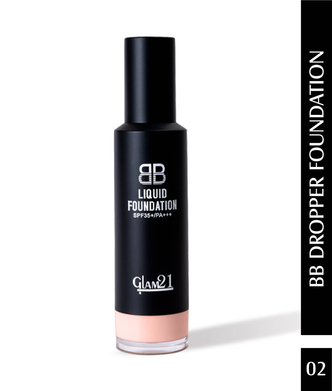    			Glam21 BB Dropper Foundation Protection from UV Rays 8-12hrs Stay with Matte Finish 50gm Shade-02