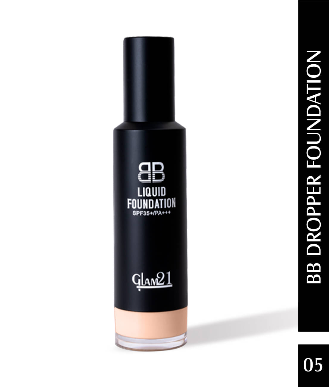     			Glam21 BB Dropper Foundation Protection from UV Rays 8-12hrs Stay with Matte Finish 50gm Shade-05