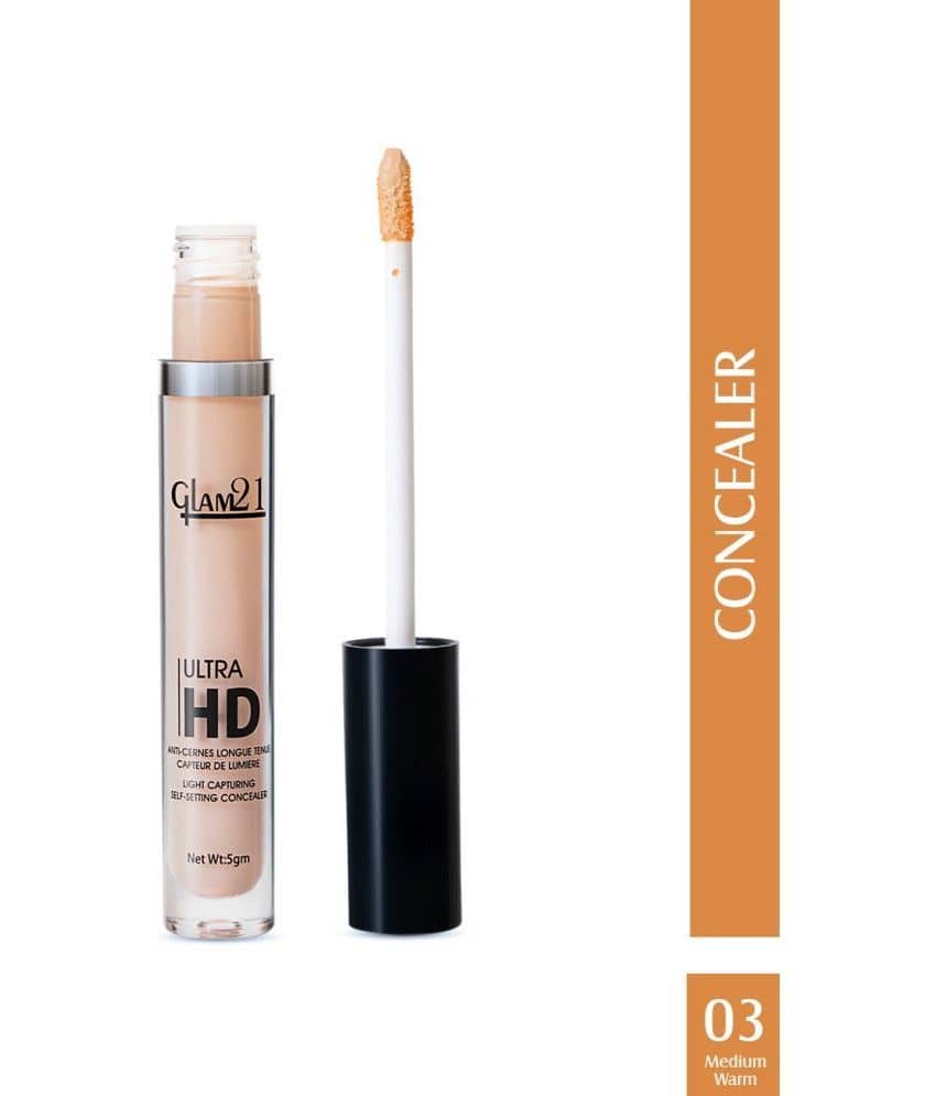 Glam21 Ultra HD Liquid Concealer for HD Finish Non-sticky Longlasting Matte Look 5gm Shade-05