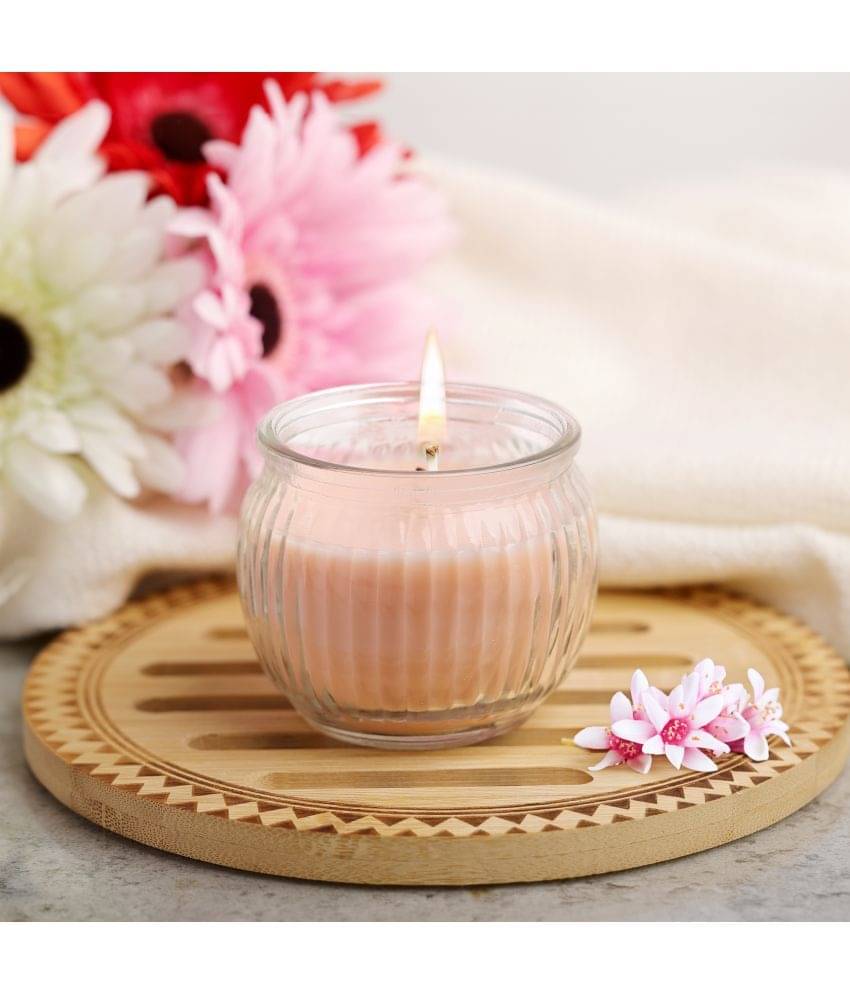     			Iris Home Fragrances Off-White Pomegranate Jar Candle 7.4 cm ( Pack of 3 )
