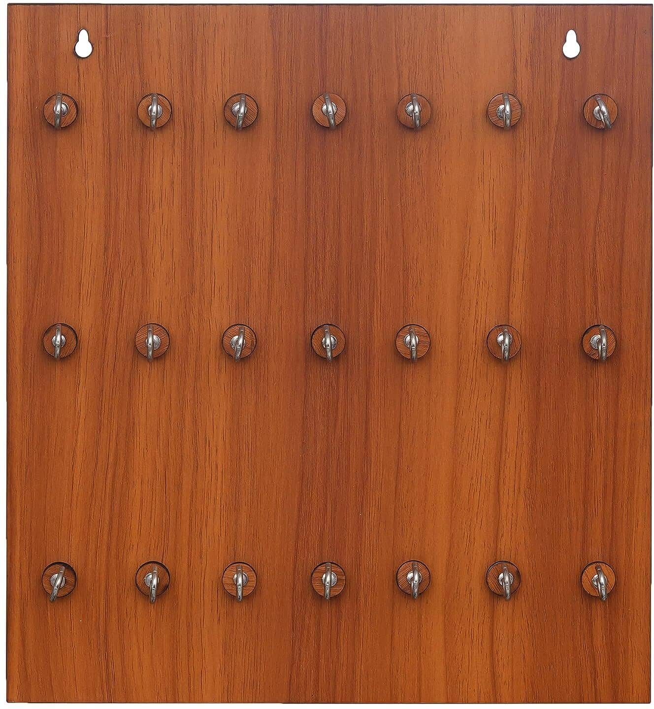 JaipurCrafts Brown Wood Key Holder - Pack of 1