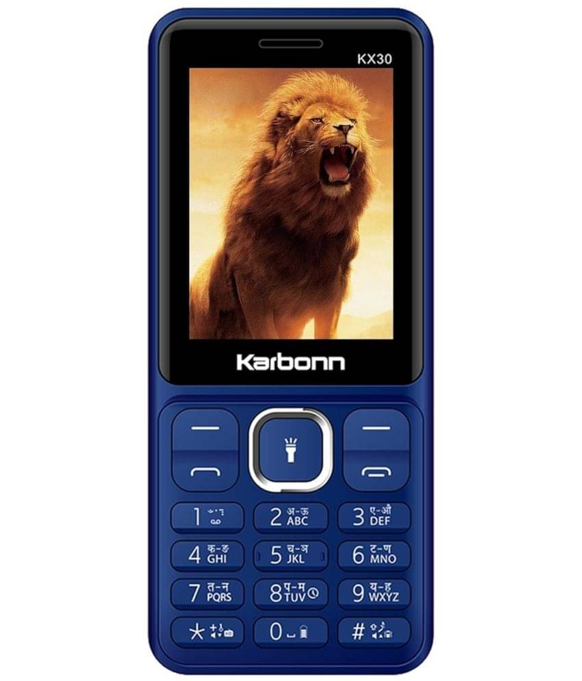     			Karbonn KX30 Dual SIM Feature Phone Blue