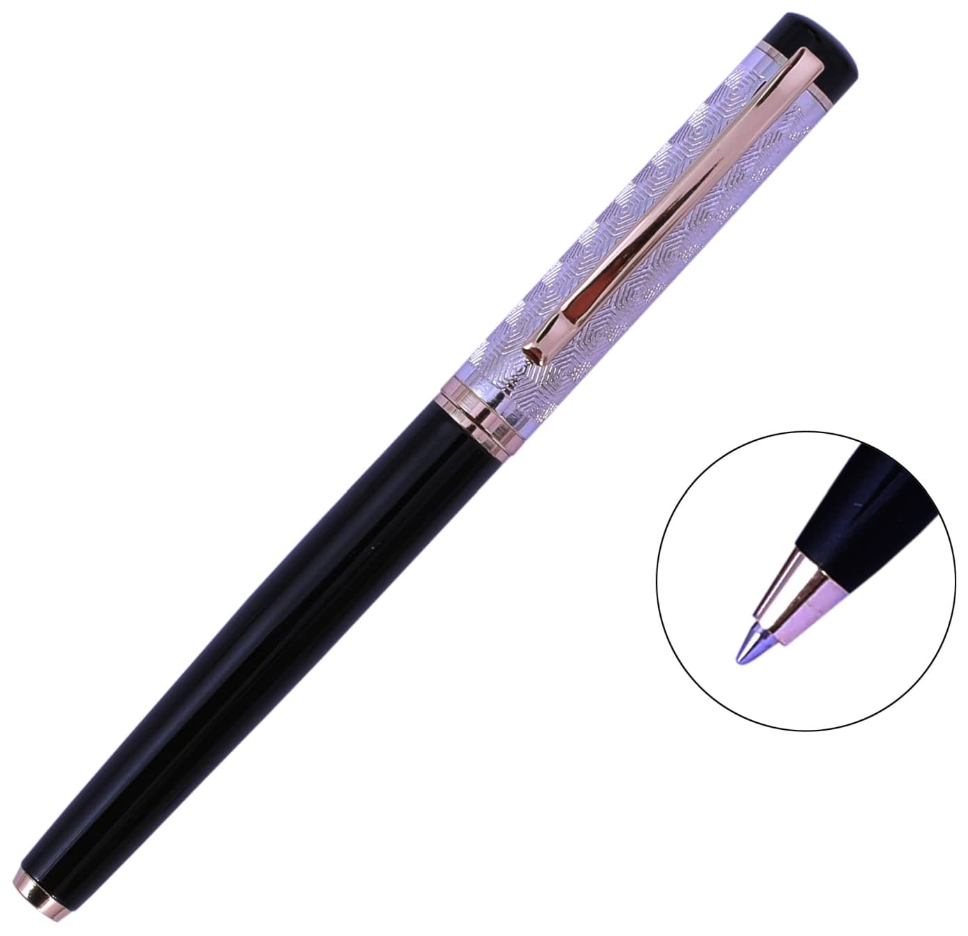 Krink Metal Roller Ball Pens with Blue Refill ( Pack of 1 ) - Stationery | Buy online on ZillyBuy