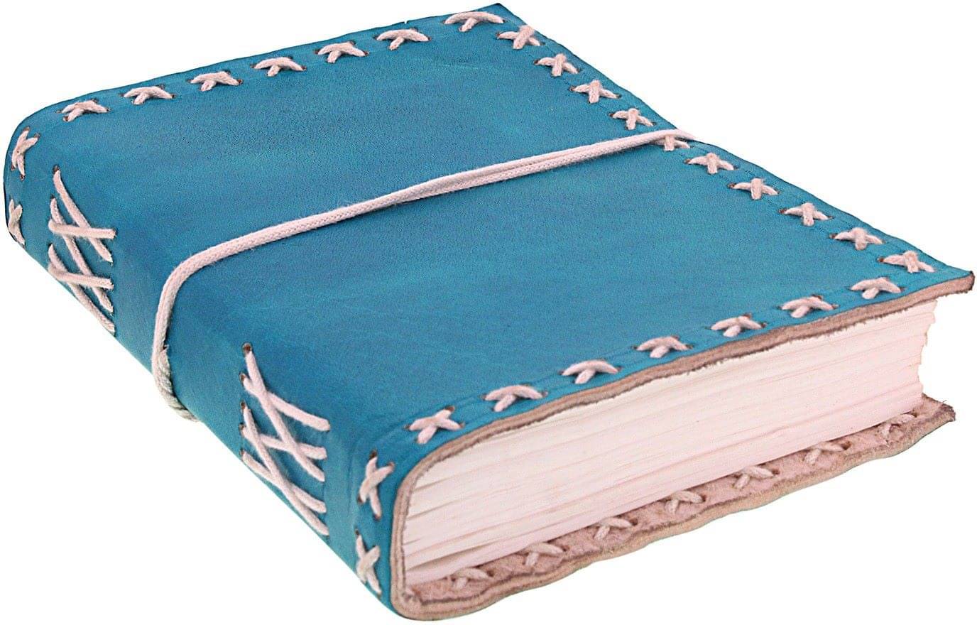 Leather Diary With Dori Regular Journal Unruled 200 Pages (Blue) Leather Diary With Dori Regular Journal Unruled 200 Pages (Blue)