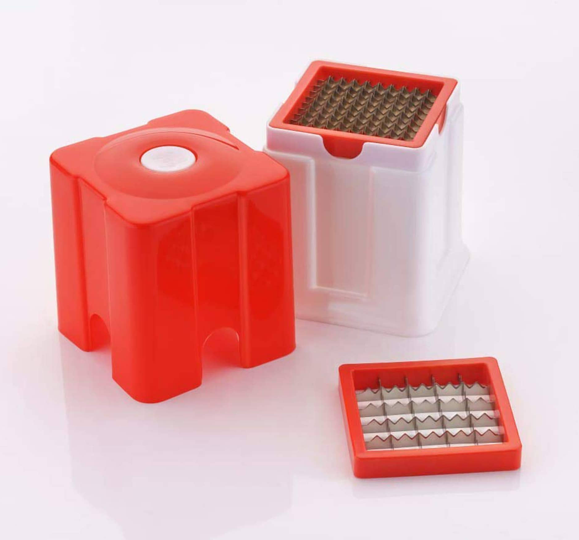 MAGICSPOON Potato Chipser Red Virgin Plastic Mannual Chopper 0 ml ( Pack of 1 )