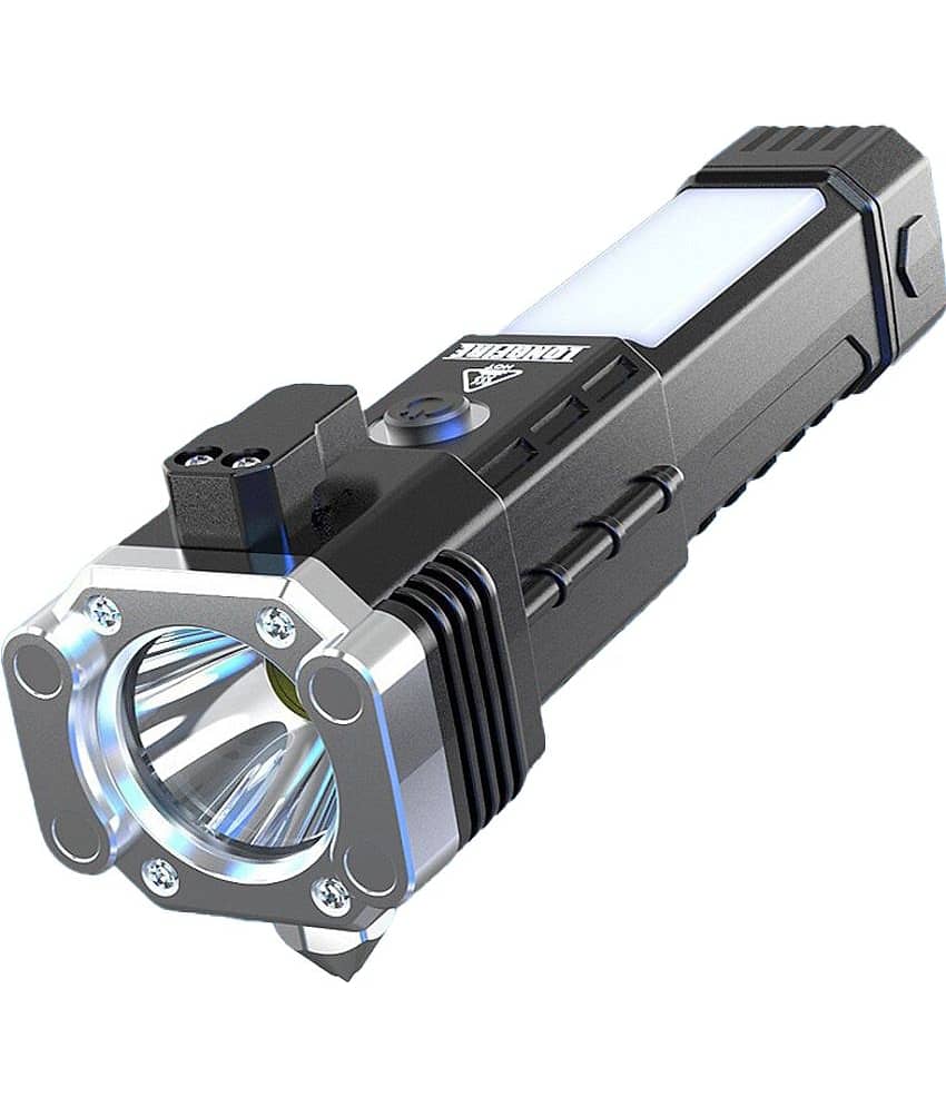 MZ - 3W Rechargeable Flashlight Torch ( Pack of 1 ) - Electricals | Buy online on ZillyBuy