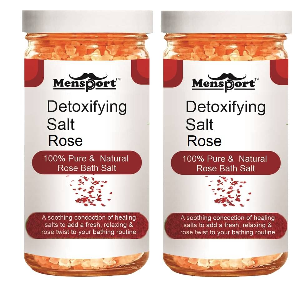 Mensport Bath Salt Crystal Rose Bath Salt 200 g Pack of 2 Mensport Bath Salt Crystal Rose Bath Salt 200 g Pack of 2