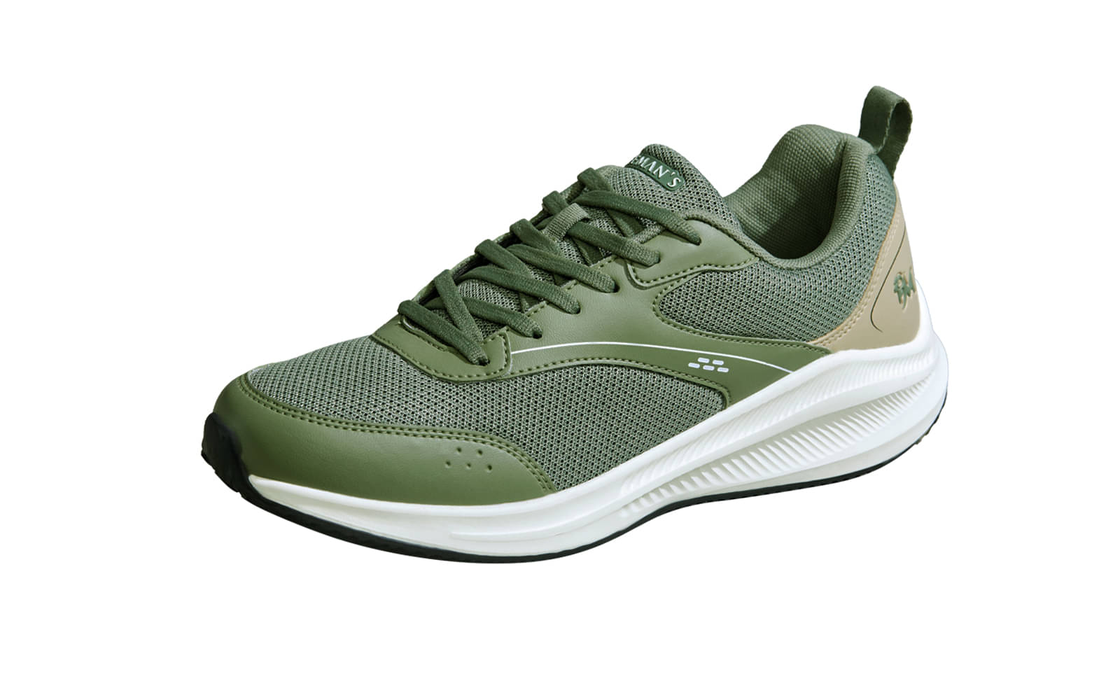    			Neemans Olive Men's Sneakers