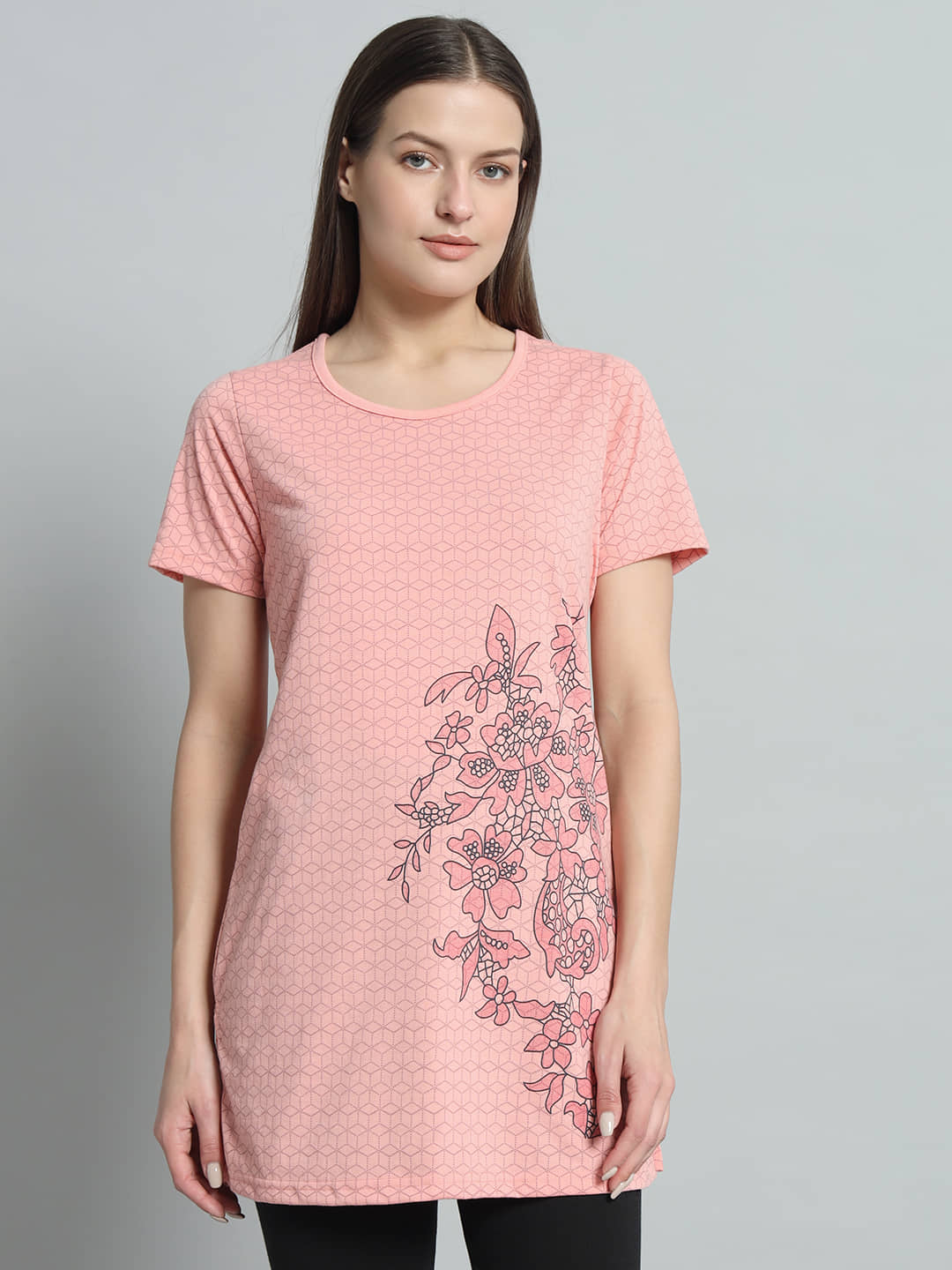 Cotton Blend Short Kurti For Women (Pack of 1) - Kurtis, Tunics | Buy online on ZillyBuy