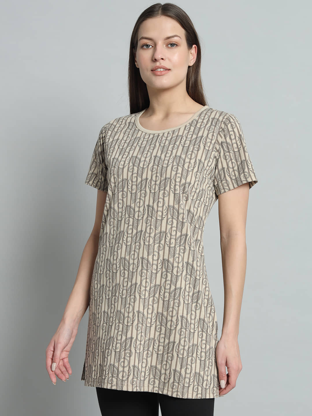 Cotton Blend Short Kurti For Women (Pack of 1) - Kurtis, Tunics | Buy online on ZillyBuy