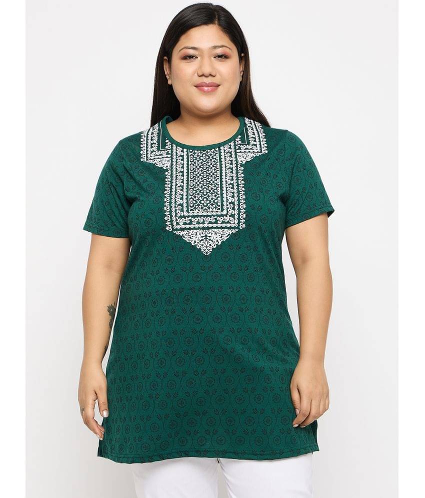     			Cotton Blend Short Kurti For Women (Pack of 1)