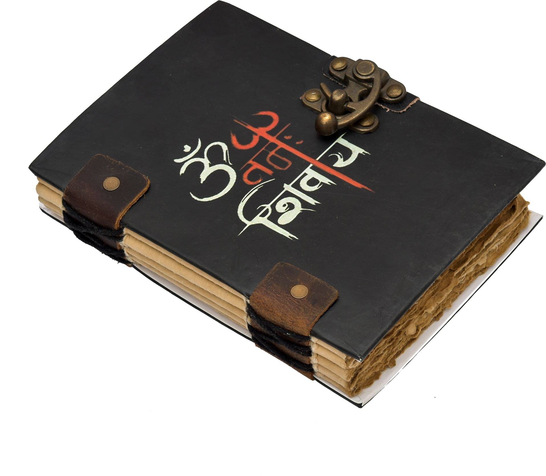 OM NAMAH SHIVAY Print Diary with 100% Recycled Handmade Paper Regular Diary Un-Ruled 144 Pages (Black) OM NAMAH SHIVAY Print Diary with 100% Recycled Handmade Paper Regular Diary Un-Ruled 144 Pages (Black)