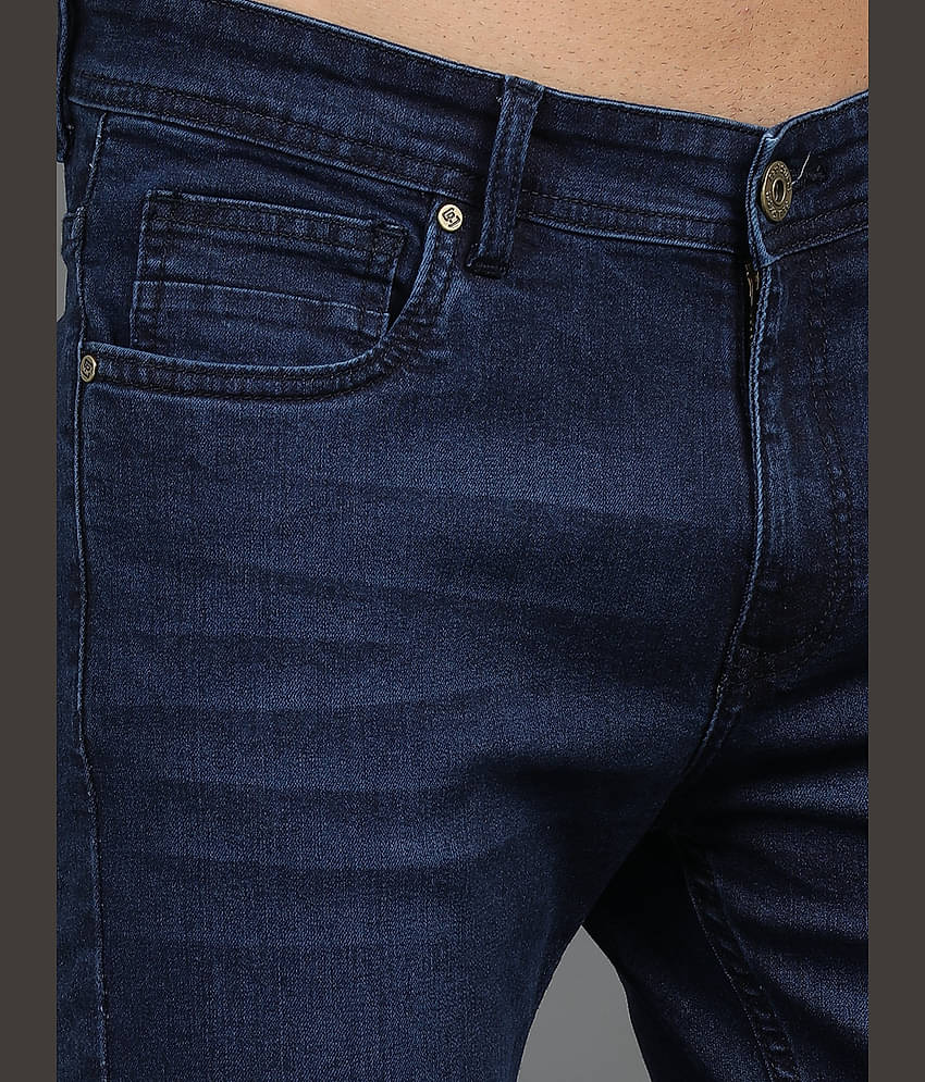 Paul Street Slim Fit Washed Men's Jeans - Blue ( Pack of 1 )