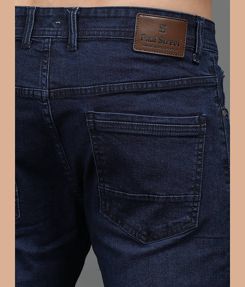 Paul Street Slim Fit Washed Men's Jeans - Blue ( Pack of 1 )