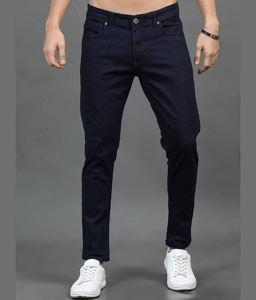 Paul Street Slim Fit Washed Men's Jeans - Blue ( Pack of 1 )