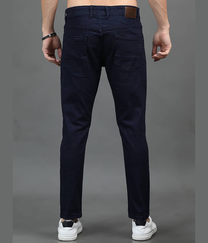 Paul Street Slim Fit Washed Men's Jeans - Blue ( Pack of 1 )