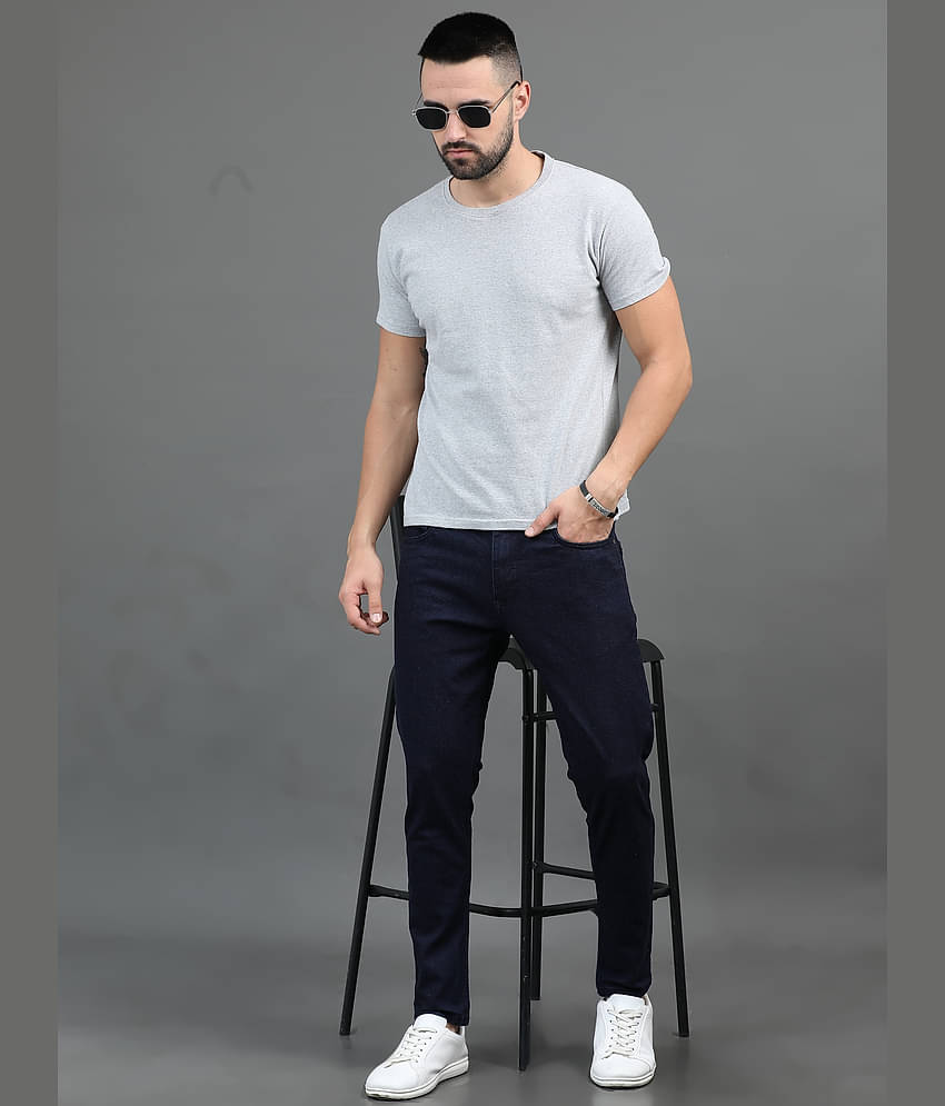 Paul Street Slim Fit Washed Men's Jeans - Blue ( Pack of 1 )