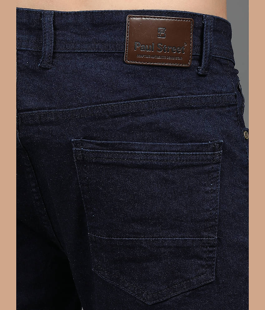 Paul Street Slim Fit Washed Men's Jeans - Blue ( Pack of 1 )