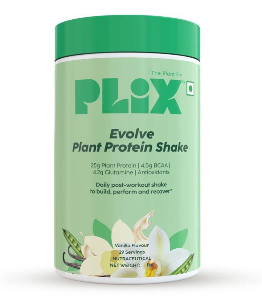 Plix - EVOLVE Performance Plant Protein Powder Plant Protein Powder ( 1 kg Vanilla ) Plix - EVOLVE Performance Plant Protein Powder Plant Protein Powder ( 1 kg Vanilla )