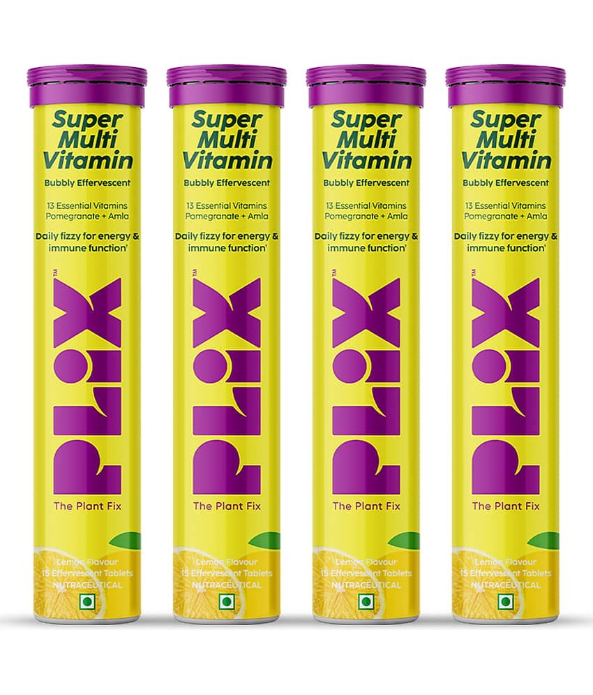 Plix Multivitamins For Men & Women ( Pack of 4 )