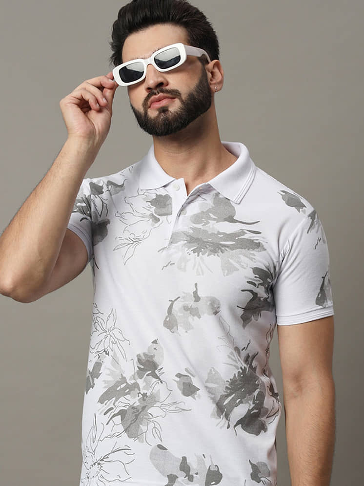 Shiv Naresh Red Polyester Slim Fit Men's Polo T Shirt Pack of