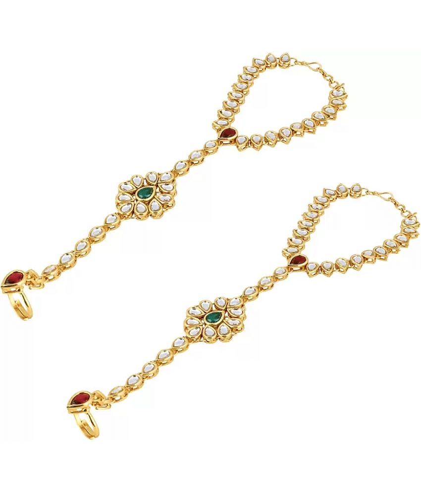 Sunhari Jewels Multicolor Bracelet ( Pack of 1 ) - Bangles & Bracelets | Buy online on ZillyBuy