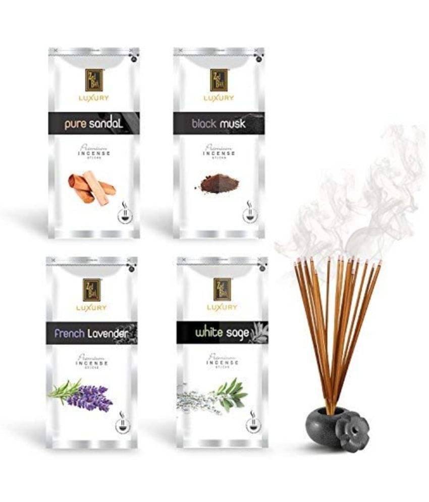 Zed Black Incense Stick Lavender,Chandan,Musk 120 gm ( Pack of 4 ) Zed Black Incense Stick Lavender,Chandan,Musk 120 gm ( Pack of 4 )