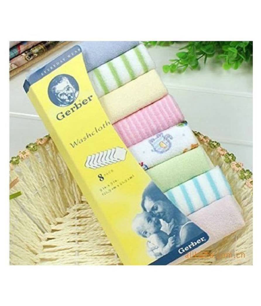 aurapuro Multi-Colour Cotton Napkins - Set of 8