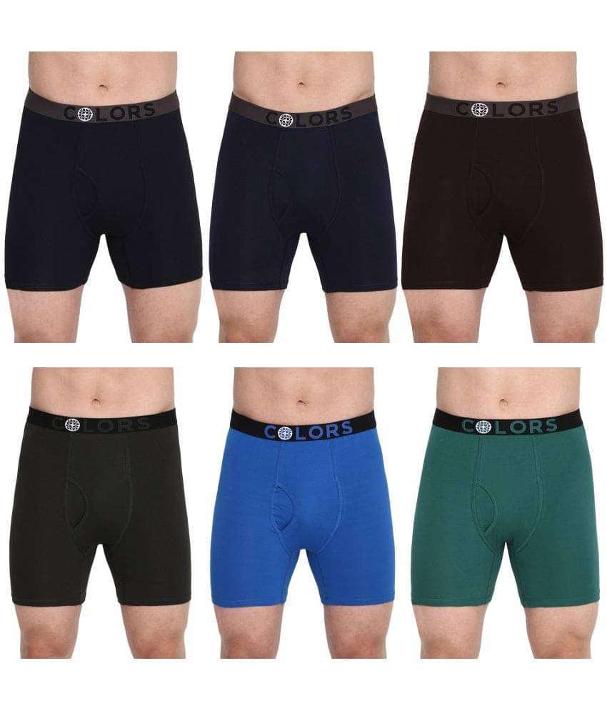     			COLORS by Rupa Frontline Multicolor Cotton Men's Briefs ( Pack of 6 )