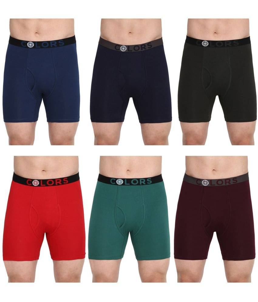     			COLORS by Rupa Frontline Multicolor Cotton Men's Briefs ( Pack of 6 )