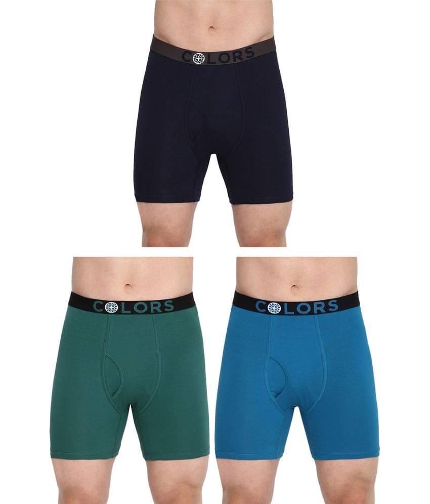     			COLORS by Rupa Frontline Multicolor Cotton Men's Briefs ( Pack of 3 )