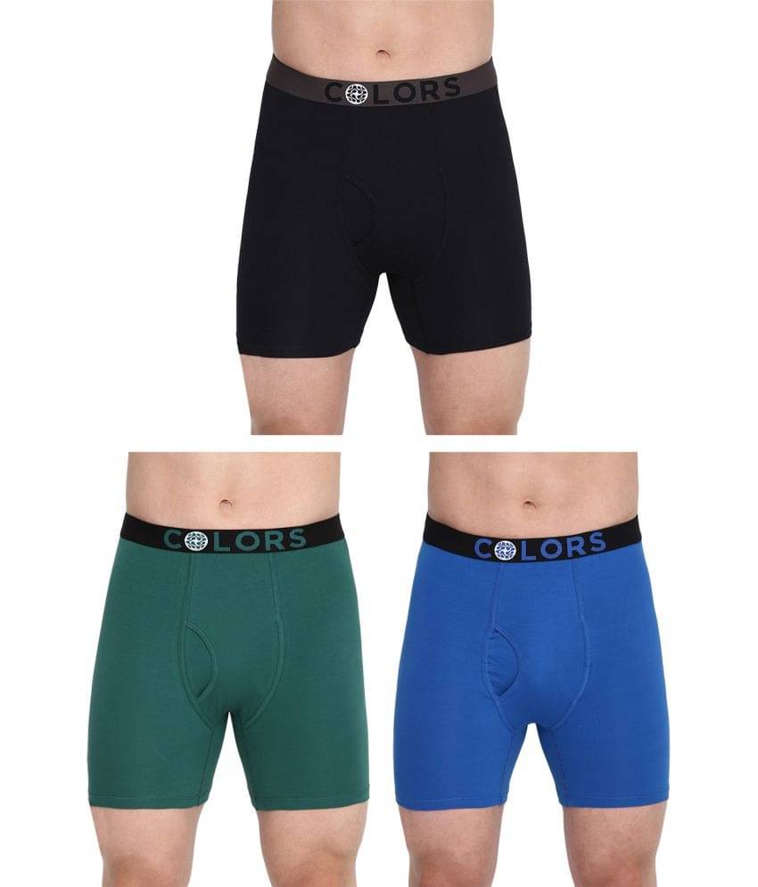     			COLORS by Rupa Frontline Multicolor Cotton Men's Briefs ( Pack of 3 )