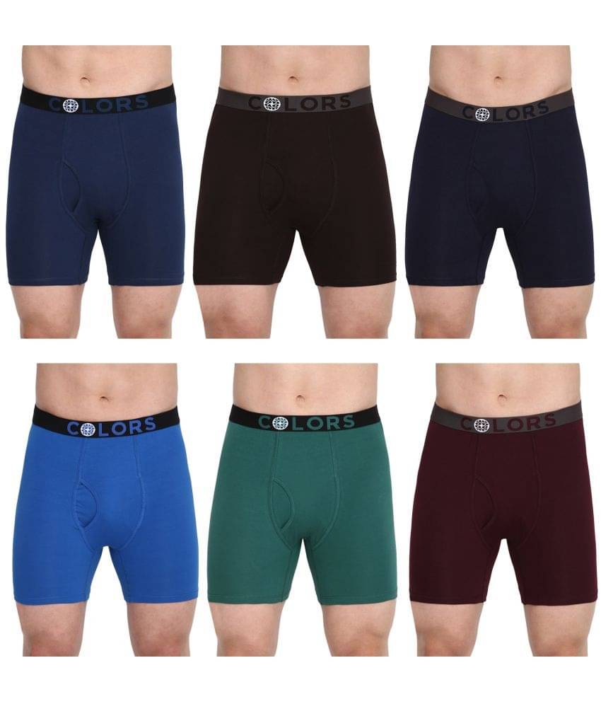     			COLORS by Rupa Frontline Multicolor Cotton Men's Briefs ( Pack of 6 )