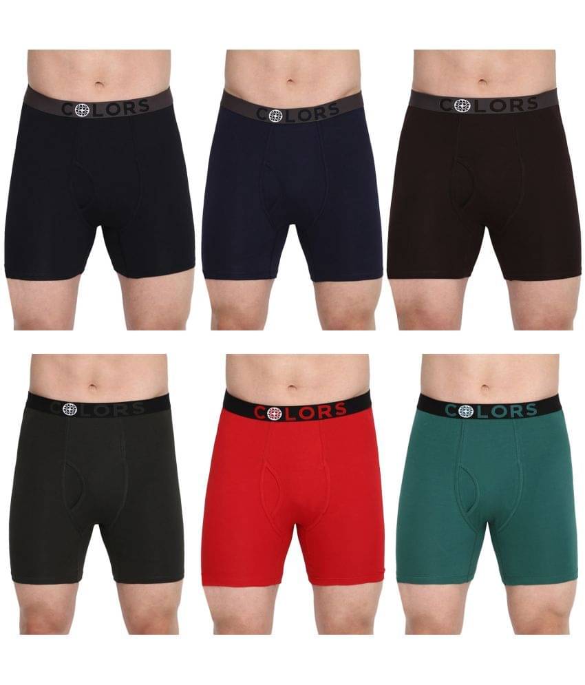     			COLORS by Rupa Frontline Multicolor Cotton Men's Briefs ( Pack of 6 )